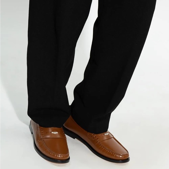 Burberry Brown Coin Loafers in Warm Oak Brown, Size EU42 UK8 US9 New w/Dust Bag - Picture 16 of 16